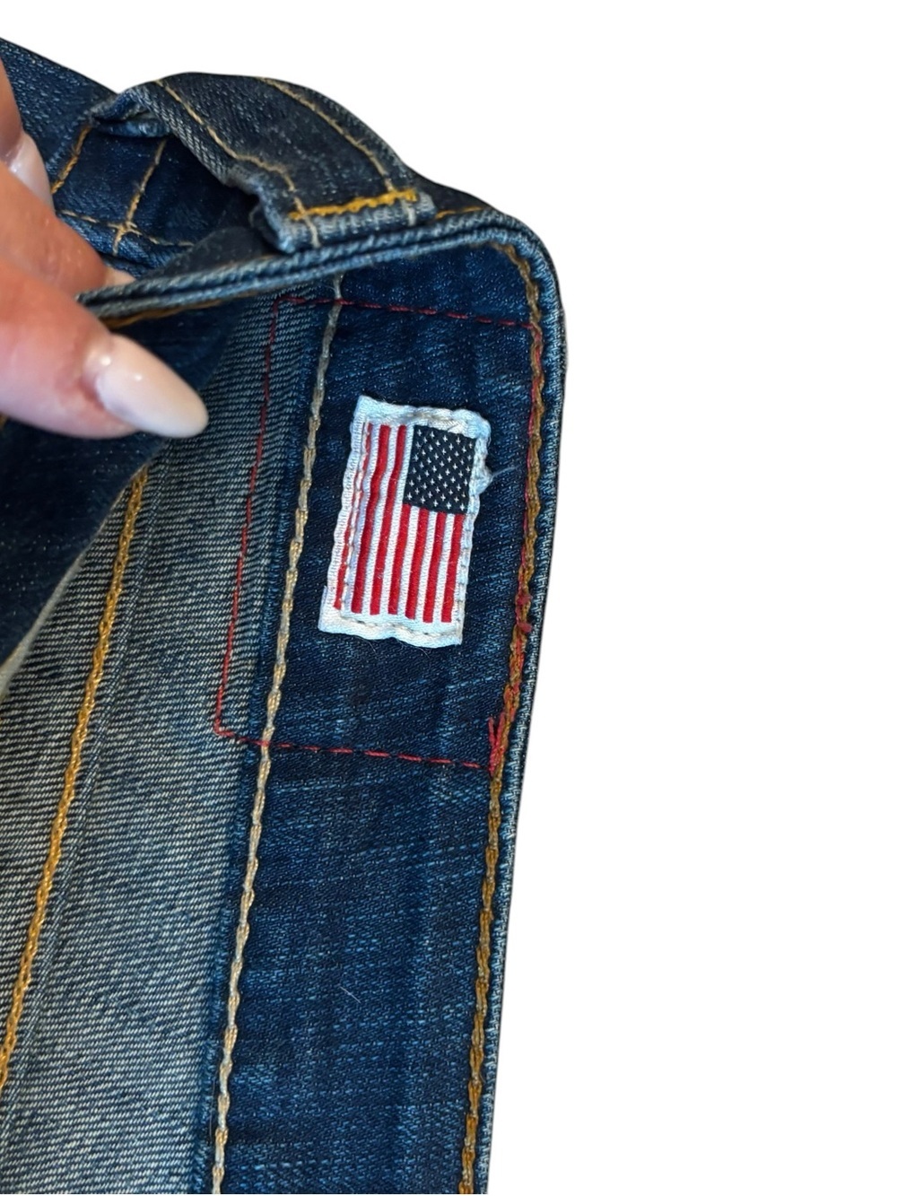 Women's Dark Blue Slim Fit Jeans - Picture 4 of 8